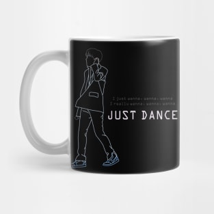 BTS JHOPE JUST DANCE LINE ART Mug